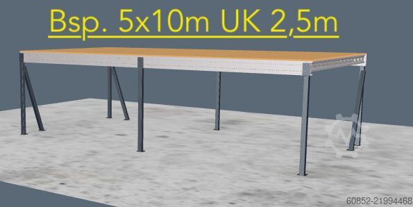 Opbevaringsplatform Lagerbühne auf Wunschmaß ! Traglast 250 - 1000 kg/qm