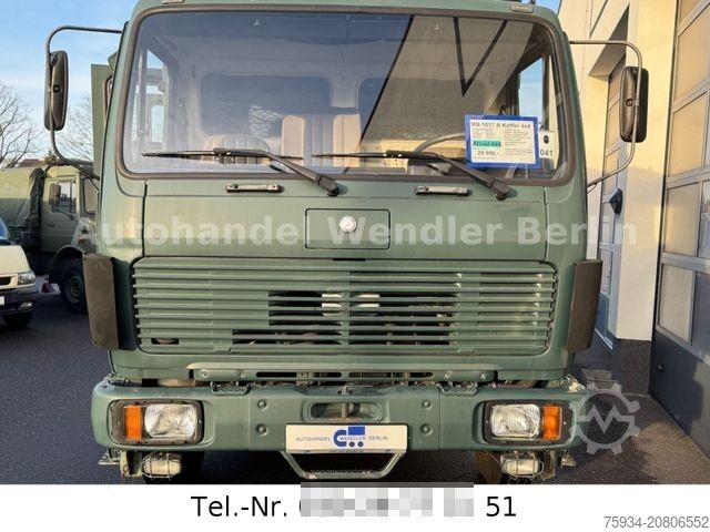 Annan MERCEDES-BENZ 1017A Koffer 4x4 Exmo 7,5t  H-Gutachten