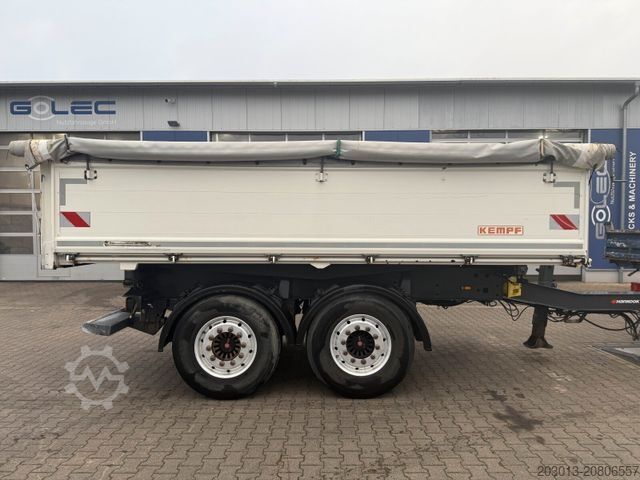 Tresidigt tippvagnssläp KEMPF THKD 18 Tandem Kipper Anhänger 2 Achse