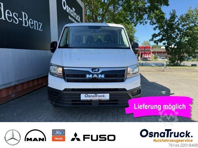 Kombivan MAN TGE 3.140 DOKA Pritsche Klima,AHK 3000 KG,7-Sitz