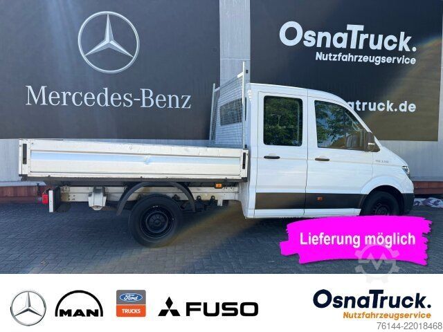 Kombivan MAN TGE 3.140 DOKA Pritsche Klima,AHK 3000 KG,7-Sitz