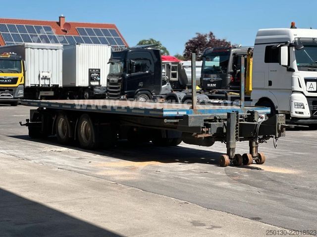 Remolque con chasis intercambiable MEILLER G18TS BDF Anhänger mit Plateau-Schlitten