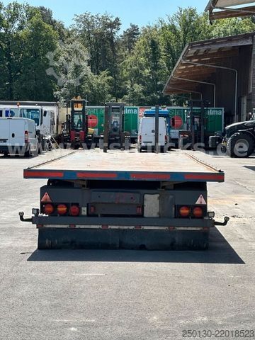 Remolque con chasis intercambiable MEILLER G18TS BDF Anhänger mit Plateau-Schlitten