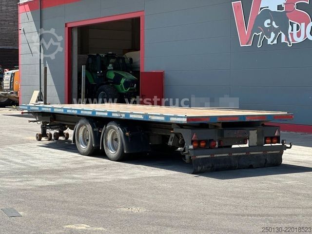 Remolque con chasis intercambiable MEILLER G18TS BDF Anhänger mit Plateau-Schlitten