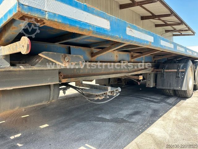Remolque con chasis intercambiable MEILLER G18TS BDF Anhänger mit Plateau-Schlitten
