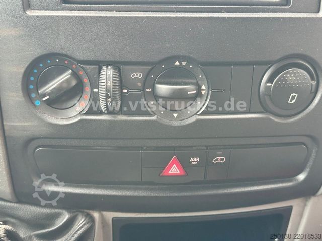 Gardinsided kassevogn VW Crafter 35 Doppelkabine Pritsche + Plane