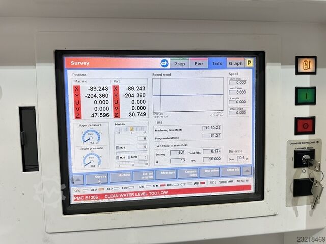 Tel Aşındırma Makinesi Charmilles Robofil 440-CC