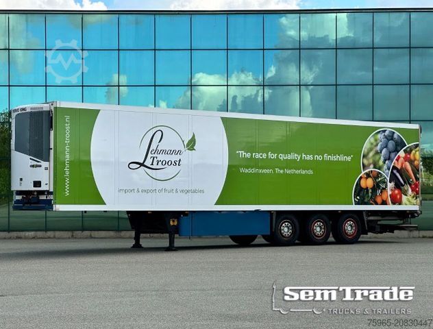 Reefer semitrailer SCHMITZ CARGOBULL SKO 24 THERMO KING SLX 200 ONLY 3645 ENGINE HOUR