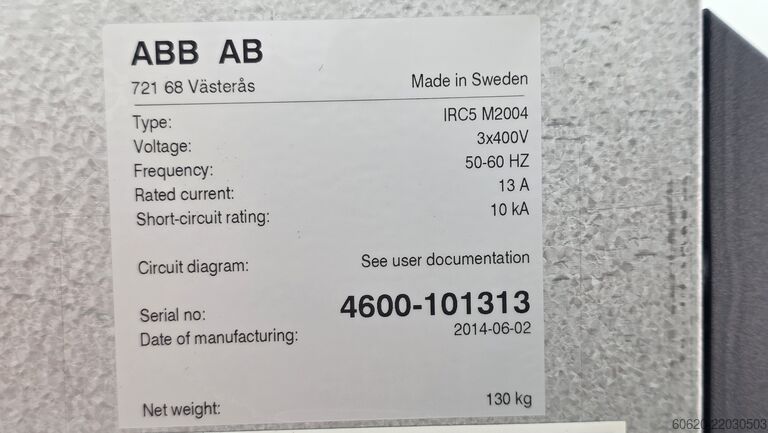Industrierobot ABB IRB 4600-60/2.05 ABB 2x IRB 4600-60/2.05 Type C