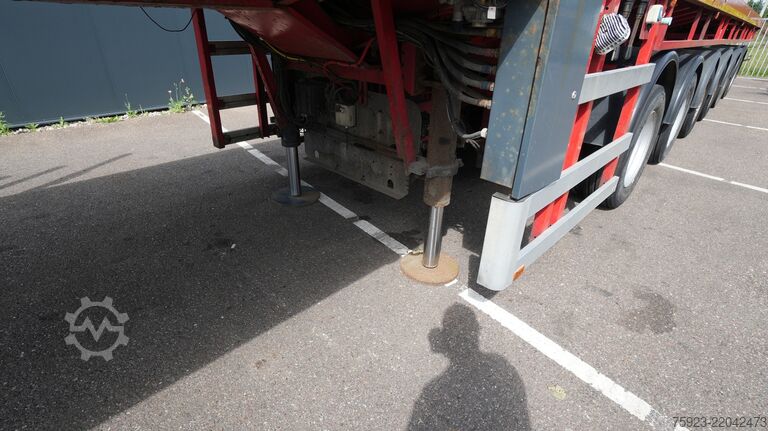 Nooteboom 6-assige ballast contragewichtaanhangwagen Nooteboom 6 axle ballast Counterweight trailer