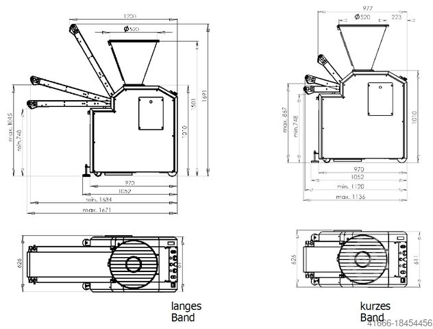 Weger voor 130-1200 gr stukgewicht bak-tec BT-S130