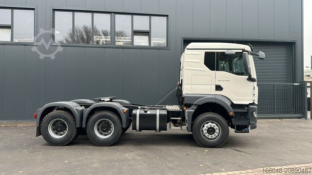Standaard trekker MAN TGS 33.440 BBS 6X4  EUROMIX MTP Kipper-Auflieger