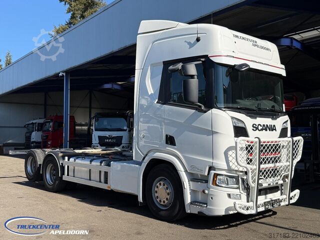 Kabinli şasi Scania R580 V8 NGS 6x2, Retarder, Standclima, Bullbar,...