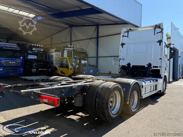 Kabinli şasi Scania R580 V8 NGS 6x2, Retarder, Standclima, Bullbar,...