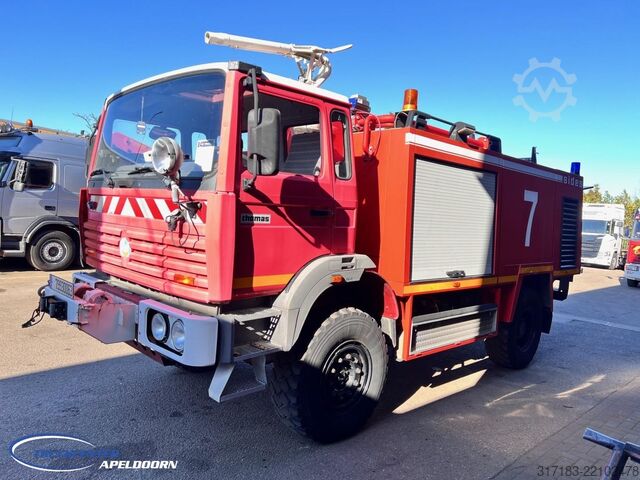 Carro de bombeiros Renault Thomas Sides BS13 4x4, Twin engine, Waterkanon