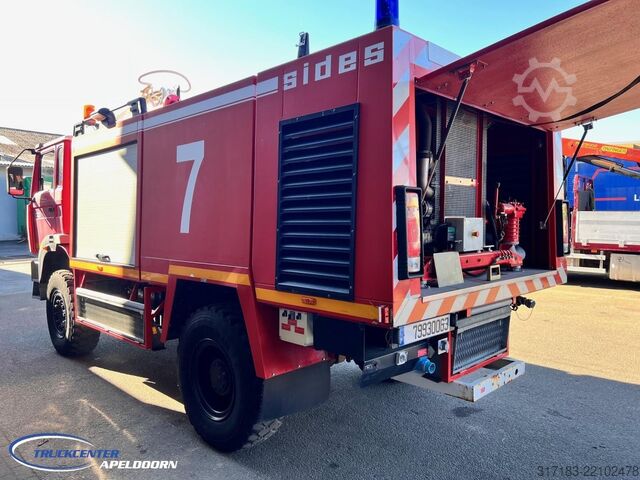 Carro de bombeiros Renault Thomas Sides BS13 4x4, Twin engine, Waterkanon