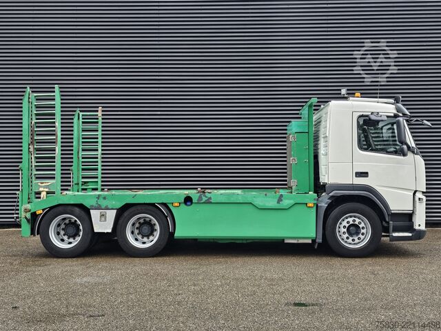 Bjærgningskøretøj Volvo FM 500 6x2 / MACHINE TRANSPORT / HYDRAULIC RAMPS.