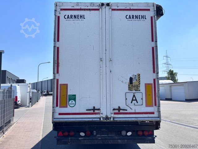 Semi-remorque à plancher roulant CARNEHL CSS/AL Schubboden Liftachse JOST Achsen
