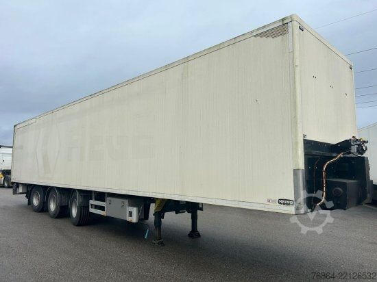 Semirremolque caja PACTON TRD 345, 3-ACHS ROLLBODEN, KOFFERAUFLIEGER, FöRDERBAND, 2XLENKACHSE!