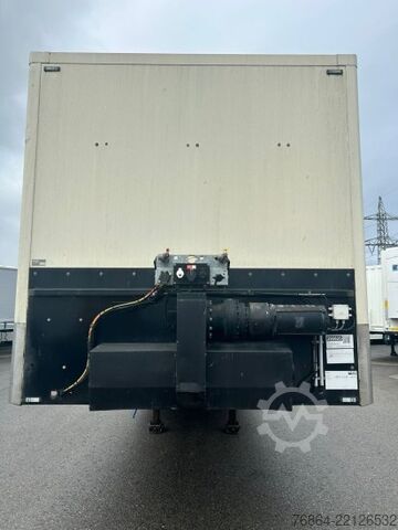 Semirremolque caja PACTON TRD 345, 3-ACHS ROLLBODEN, KOFFERAUFLIEGER, FöRDERBAND, 2XLENKACHSE!