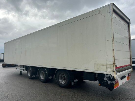 Semirremolque caja PACTON TRD 345, 3-ACHS ROLLBODEN, KOFFERAUFLIEGER, FöRDERBAND, 2XLENKACHSE!