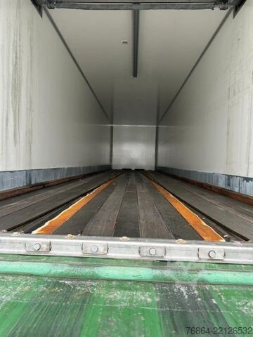 Semirremolque caja PACTON TRD 345, 3-ACHS ROLLBODEN, KOFFERAUFLIEGER, FöRDERBAND, 2XLENKACHSE!