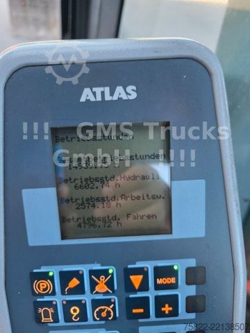Tekerlekli ekskavatör ATLAS TW 140 / 16ton / German