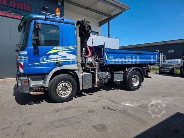 Kipper LKW MERCEDES-BENZ Actros 1844 / EPS / TÜV / Kran mit FUNK