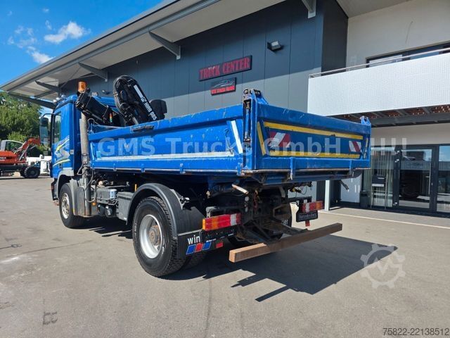 Kipper LKW MERCEDES-BENZ Actros 1844 / EPS / TÜV / Kran mit FUNK