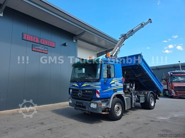 Dreiseitenkipper LKW MERCEDES-BENZ Actros 1844 / EPS /Meiller/TÜV/ Kran FUNK