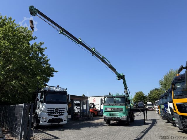 Macara montată pe camion Volvo FM12 420 4X4 Kran MKG 300 bis 24 Meter
