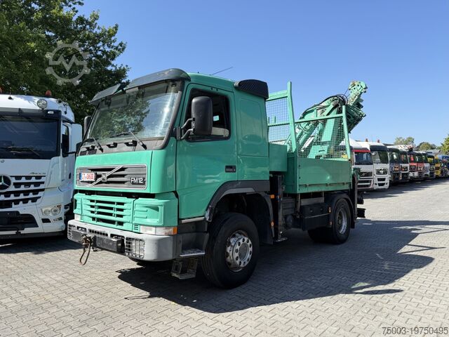 Macara montată pe camion Volvo FM12 420 4X4 Kran MKG 300 bis 24 Meter