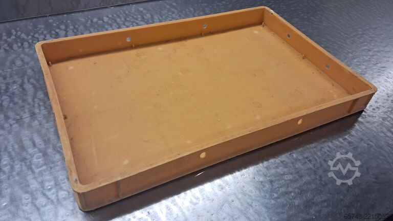 Bandejas de panadería, cajas de panadería  39x59x4,5