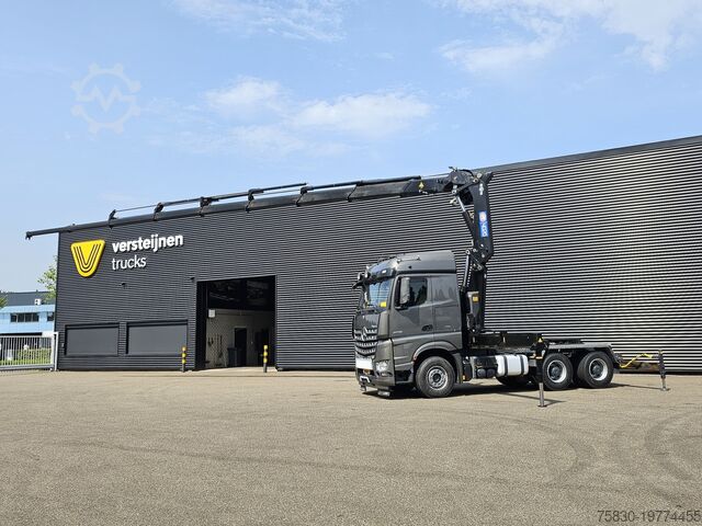 Standard-SZM Mercedes-Benz Arocs 2658 6x4 / HMF 40 t/m - 21.3 mtr / WINCH