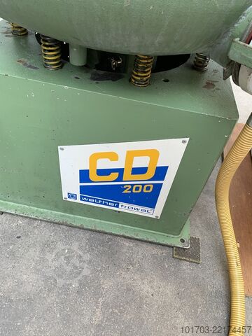 Vibrerande efterbehandlingsskål Walther Trowal CD 200