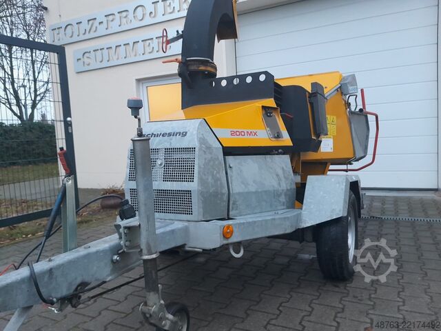 Træflishugger / grenflishugger / flishugger Schliesing MX 200  MX175  MX235