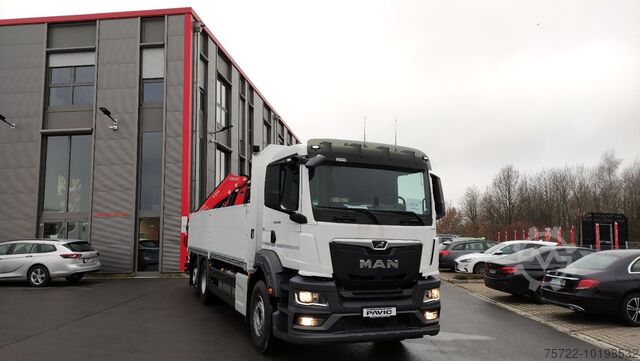 Laadbak open MAN TGS 26.480 BL / LADEKRAN FASSI F235