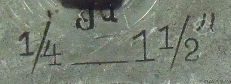 Thread cutting head with Strehler jaws Meiselbach 1/4"-1 1/2"