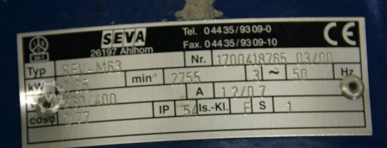 Unidade de usinagem de pinólio SEVA SEV-M63