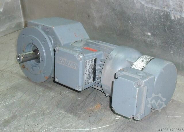 Tandwielmotor 0,11 kW 2,5 tpm BAUER DK 66 SZ3-2211/163L-AS/M