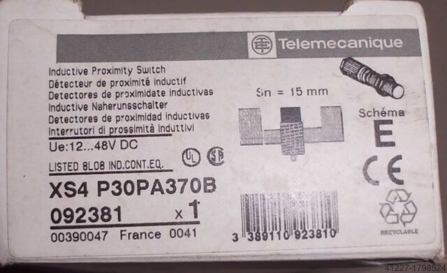 Induktiv givare Telemecanique XS4 P30PA370B