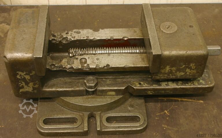 Machine vice Stahl Spannweite 245 mm