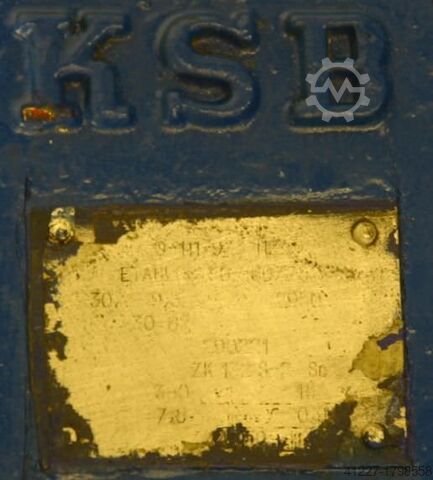 Kreiselpumpe KSB 3 kw 2900 U/min