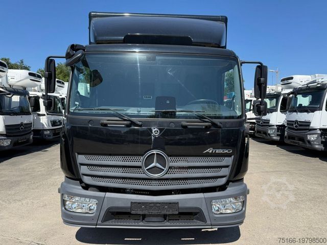 Furgoneta caja MERCEDES-BENZ ATEGO 818 L Koffer 5,30 m LBW 1 to.*Seitentür