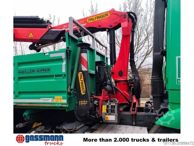 Billenő teherautó Mercedes-Benz Arocs 2545 L 6x4 HAD, Kran Palfinger PK19.001