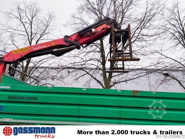 Billenő teherautó Mercedes-Benz Arocs 2545 L 6x4 HAD, Kran Palfinger PK19.001