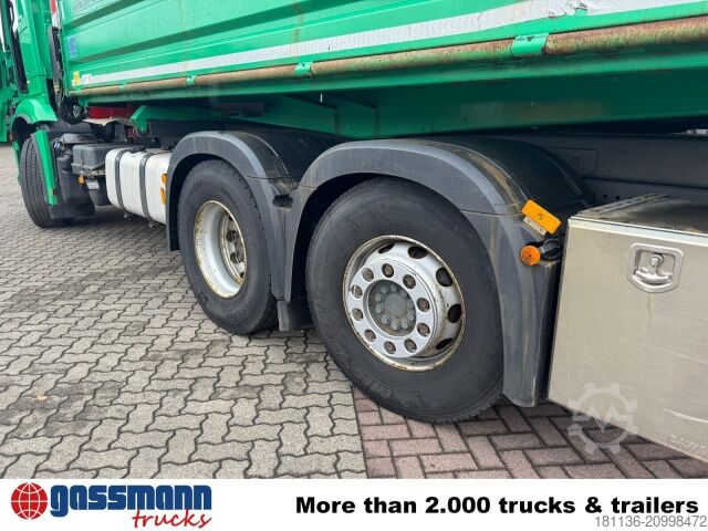 Kipper LKW Mercedes-Benz Arocs 2545 L 6x4 HAD, Kran Palfinger PK19.001