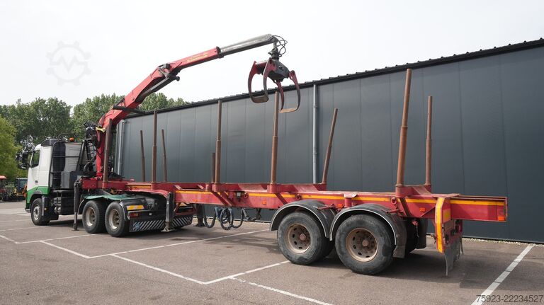 Camion cu macara Volvo FH 460 6x4 combi with Palfinger SRX 47 crane an...