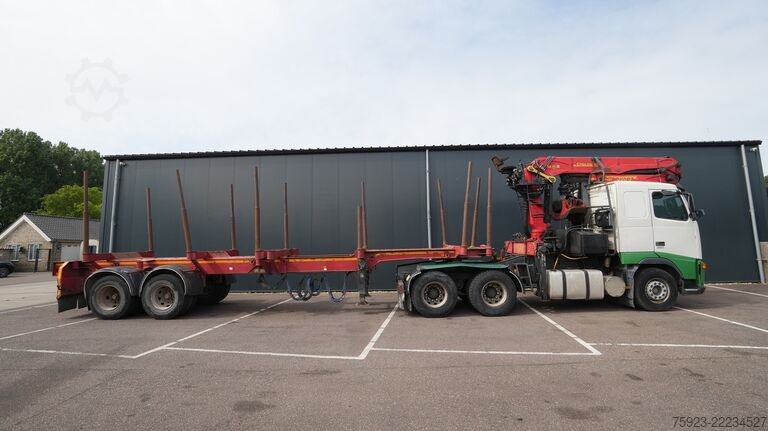 Camion cu macara Volvo FH 460 6x4 combi with Palfinger SRX 47 crane an...