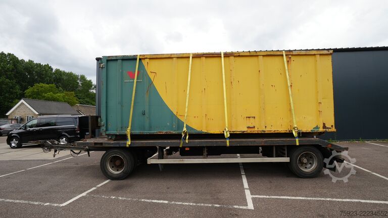 Încărcător redus Burg 2 axle semi low loader